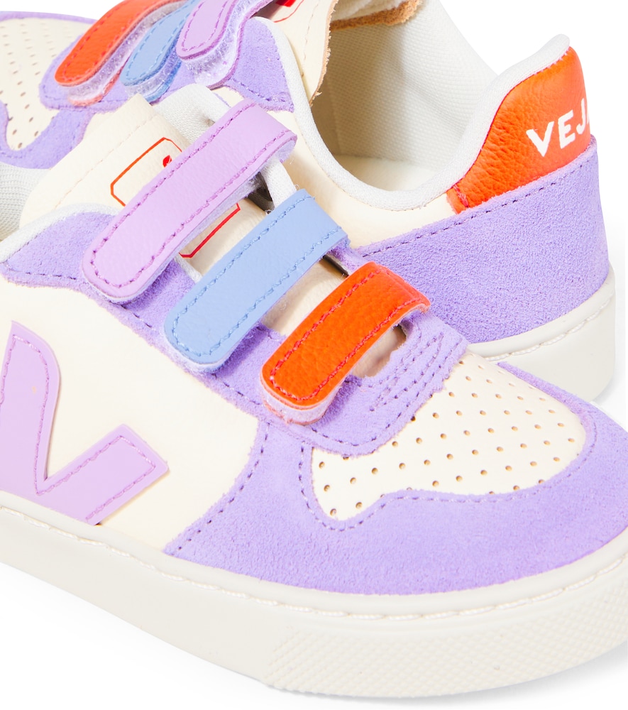  Veja Kids Veja Kids Sneakers V-10 Aus Leder Mit Veloursleder 