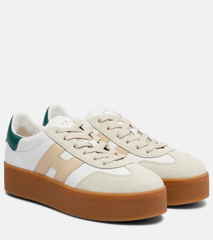 Hogan Cool leather platform sneakers