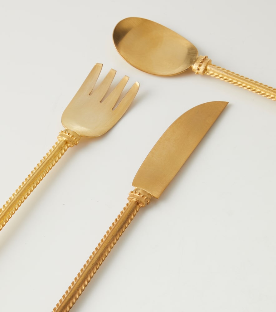  Natalia Criado Natalia Criado Besteckset Joyas En Casa, 3-teilig 