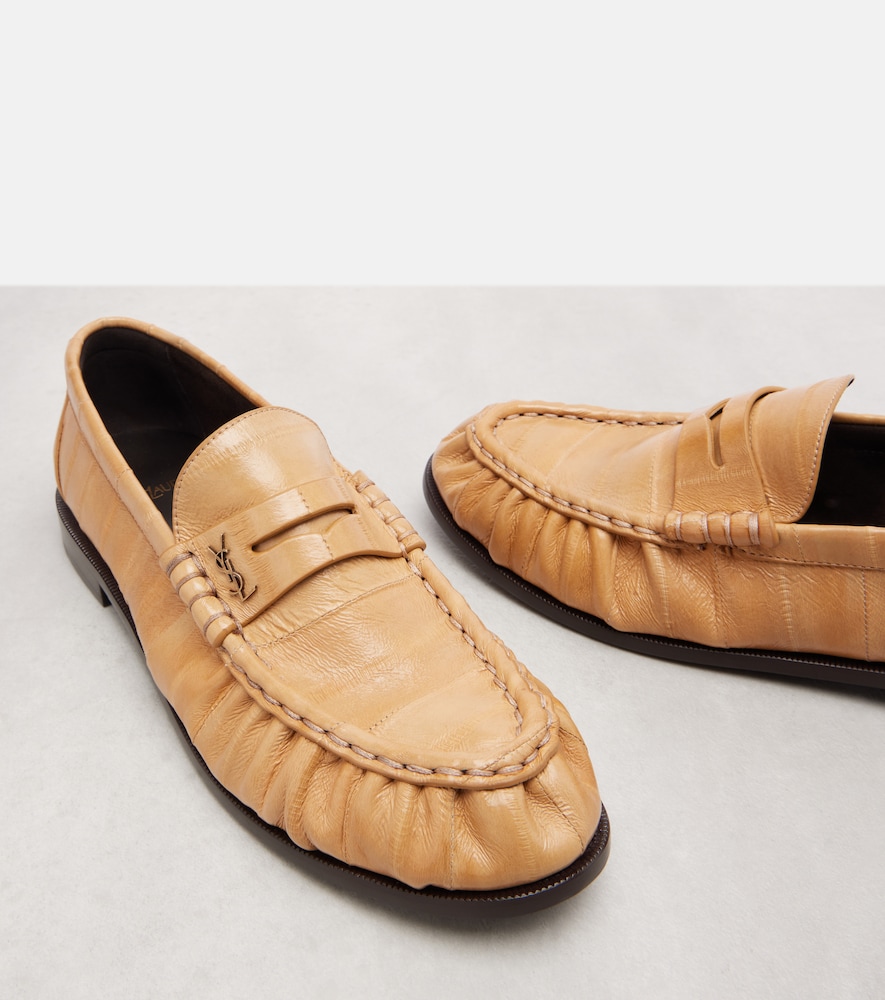  Saint Laurent Saint Laurent Loafers Aus Aalleder 