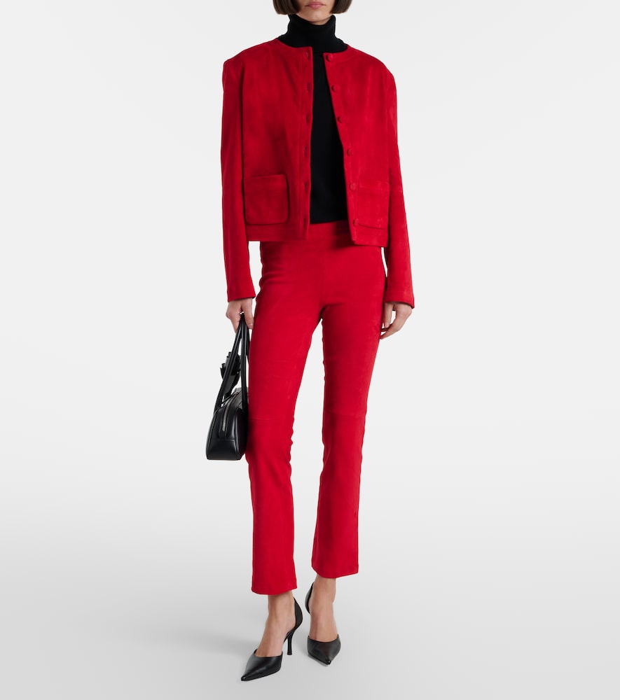  Stouls Stouls Jp Twenty Slim Suede Pants 
