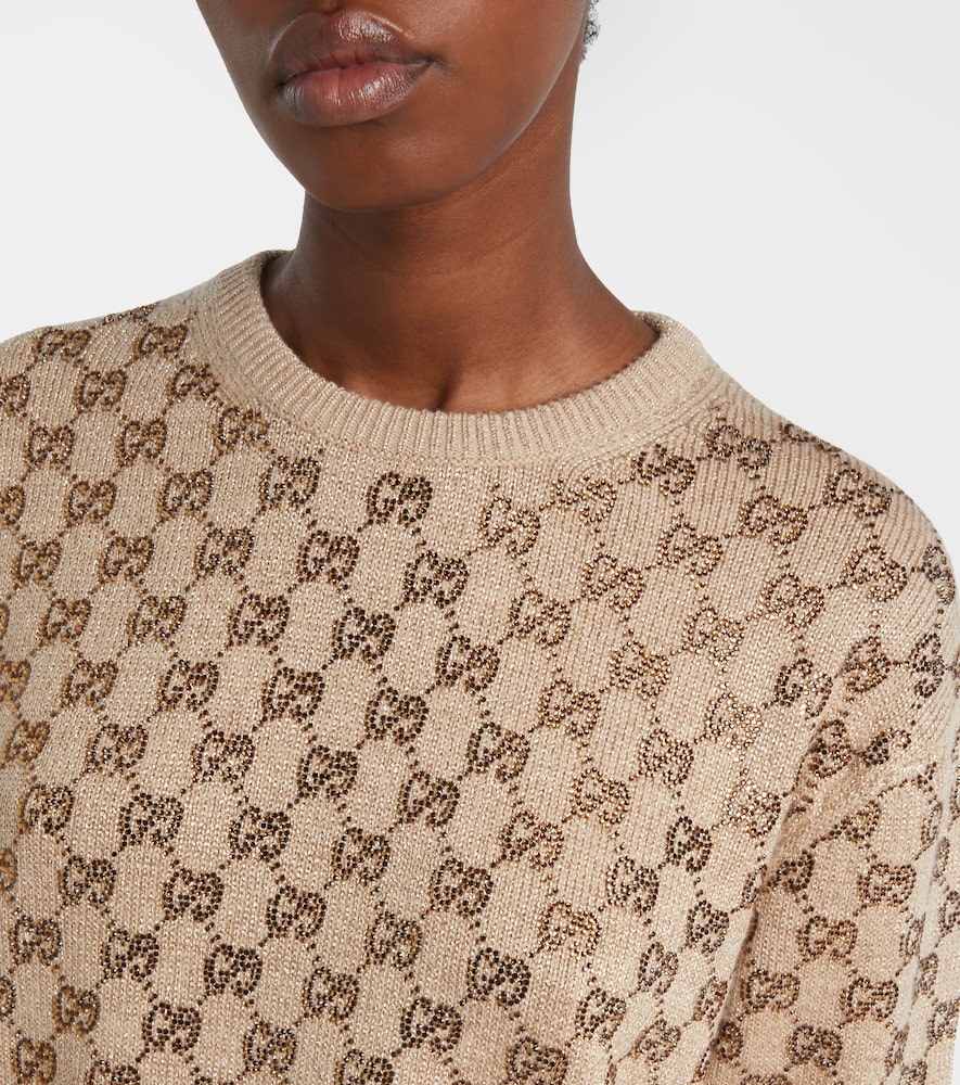  Gucci Gucci Pullover Gg Aus Einem Wollgemisch 