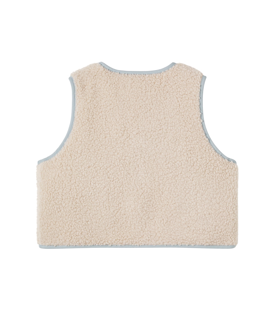  Tinycottons Tinycottons Bestickte Weste Aus Teddyfleece 