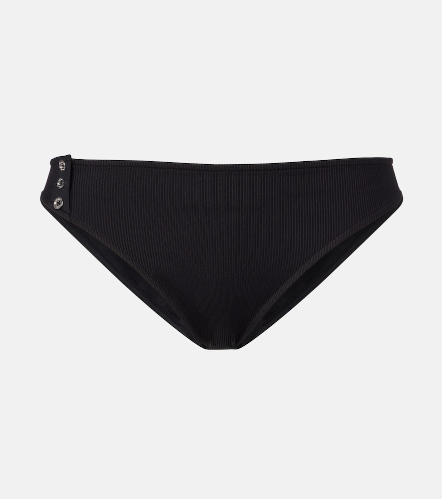 Toteme Ribbed-knit bikini bottoms