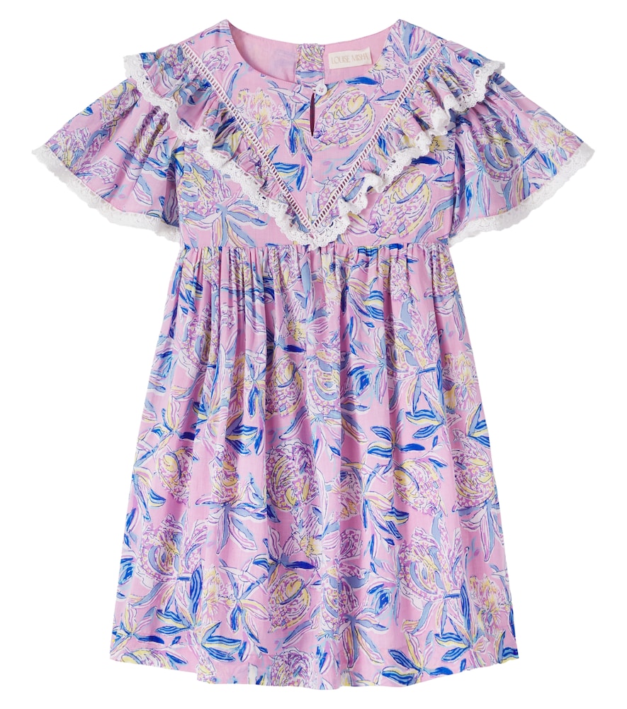 Louise Misha Siloe Ruffled Printed Cotton Dress