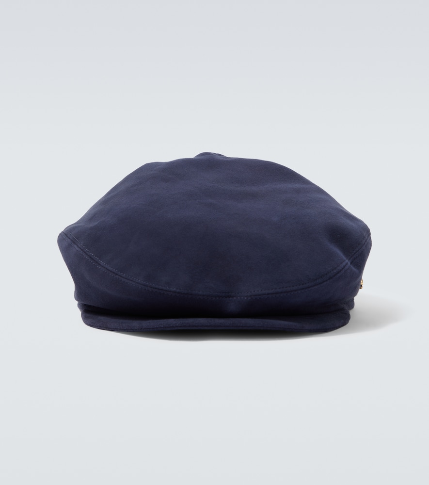 Borsalino uede newsboy cap