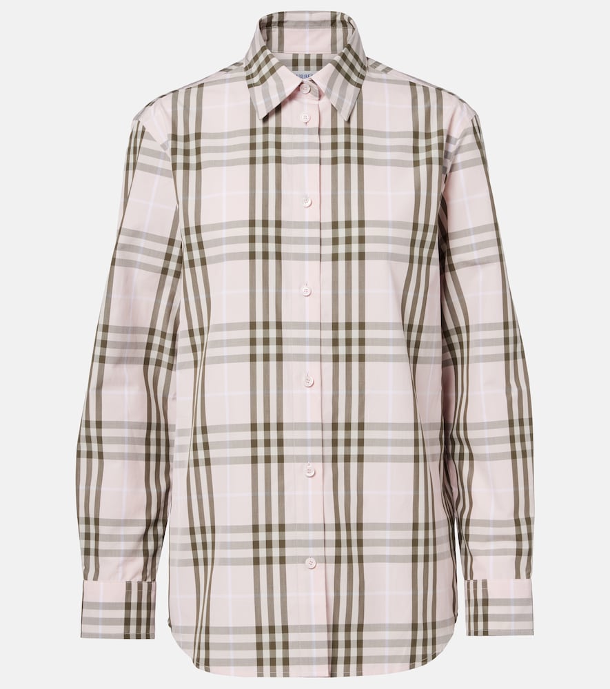 Burberry Check cotton poplin shirt