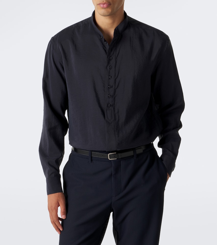 Silk-Blend Shirt