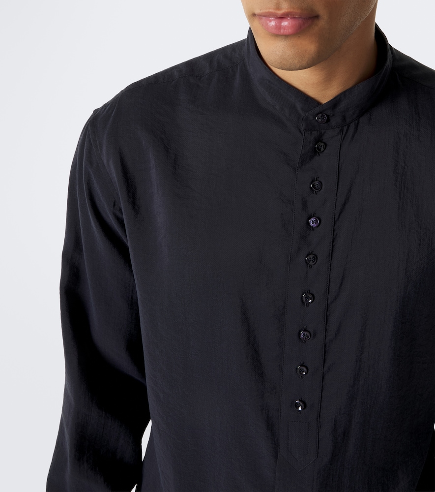 Silk-Blend Shirt