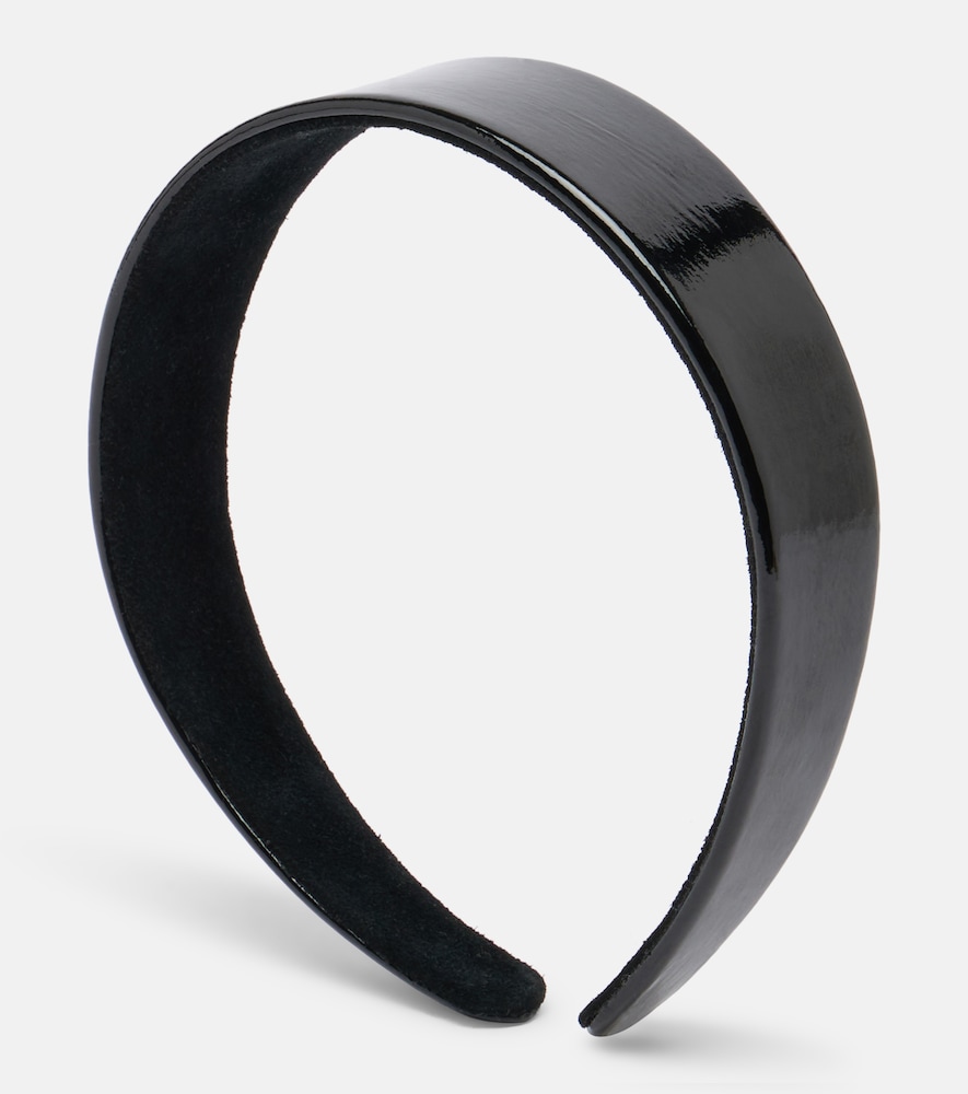Haarband Cruz aus Lackleder