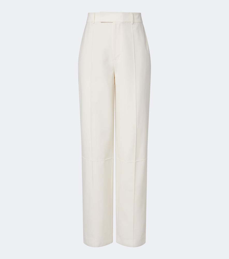 Róhe Pantaloni a gamba larga in misto lana