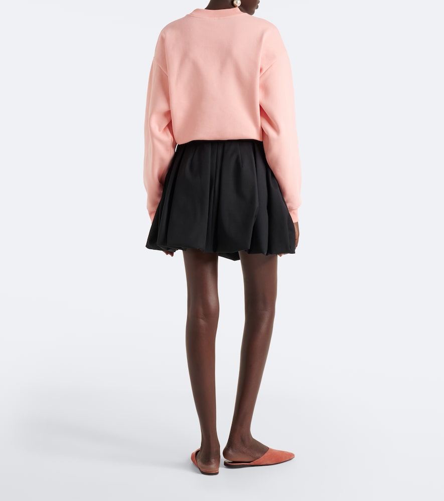 Wool-Blend Miniskirt