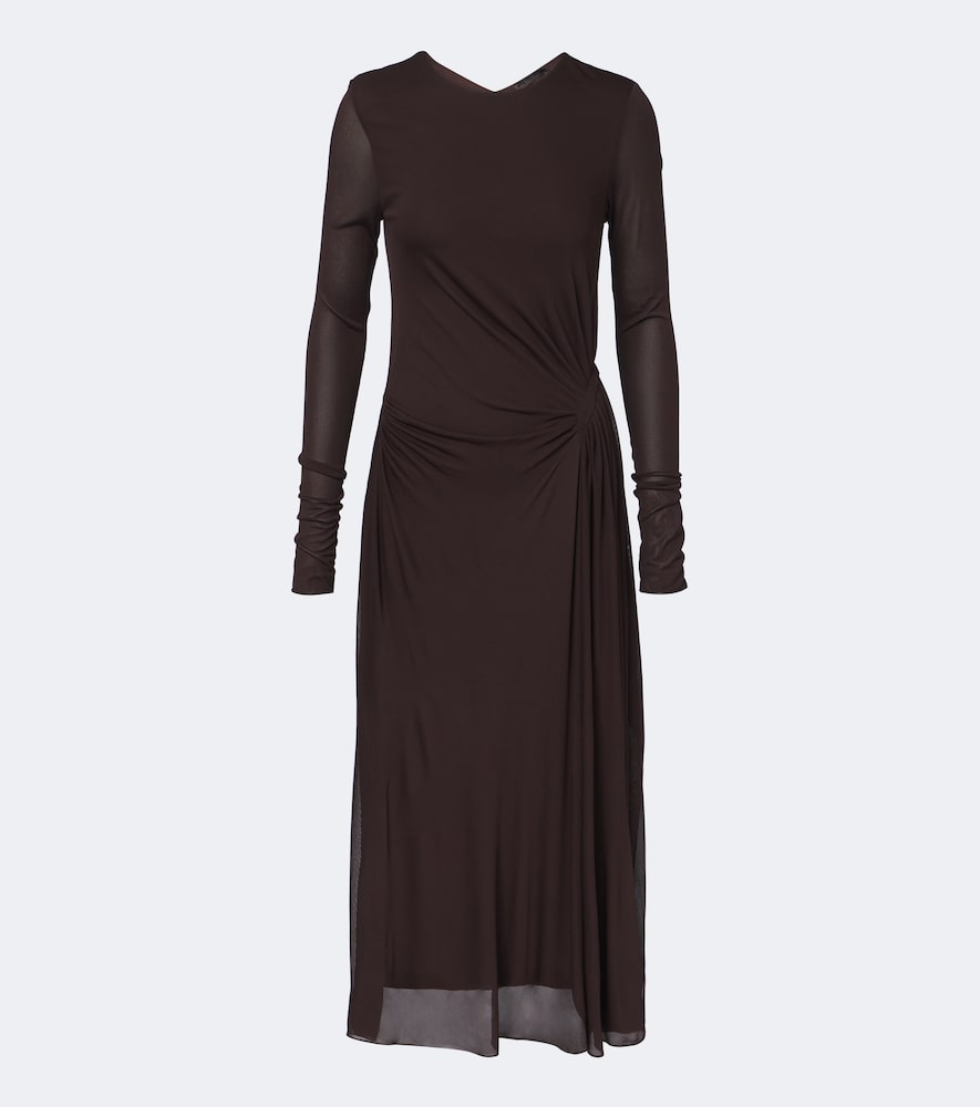 Midikleid Elegante aus Crêpe-Jersey