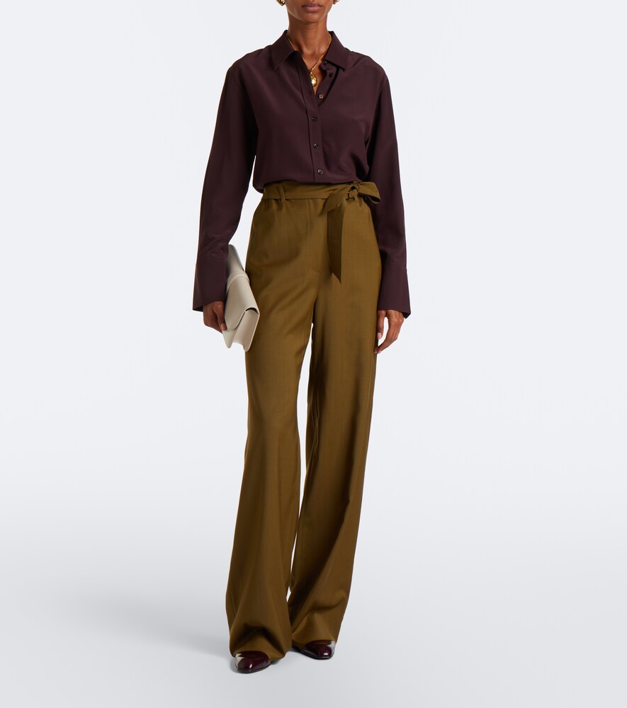 Joe Silk Crêpe De Chine Shirt