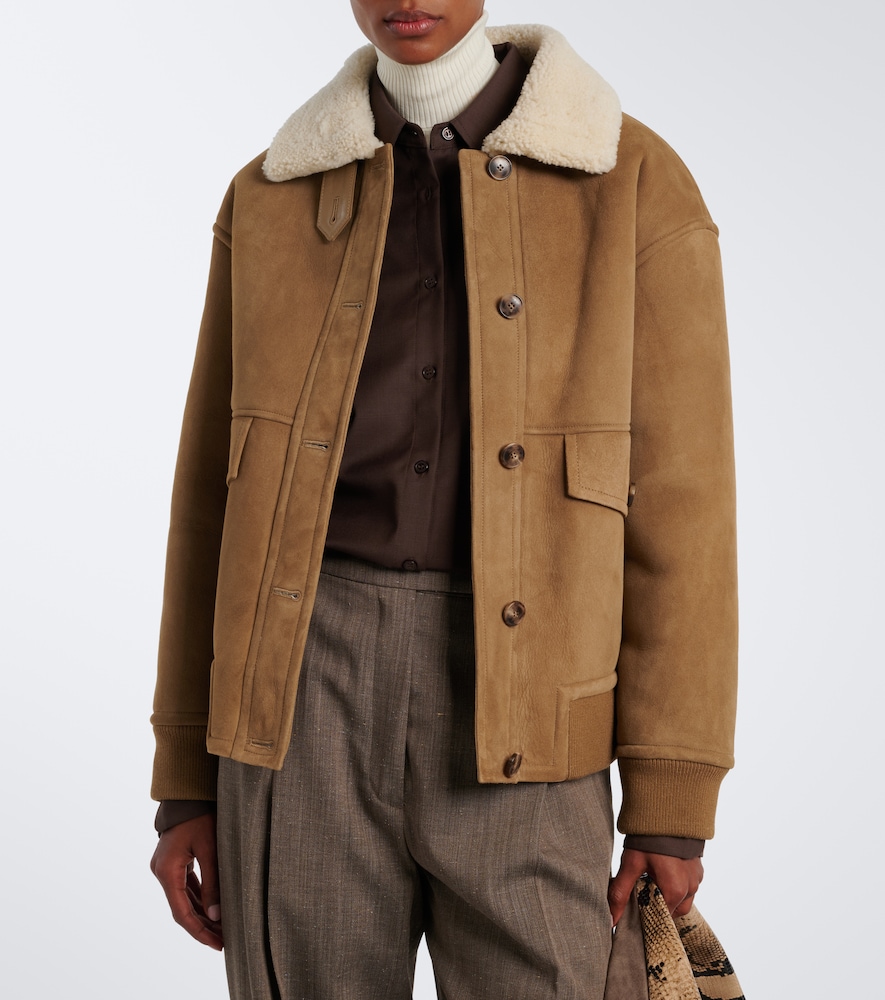 Teddy-Trimmed Jacket