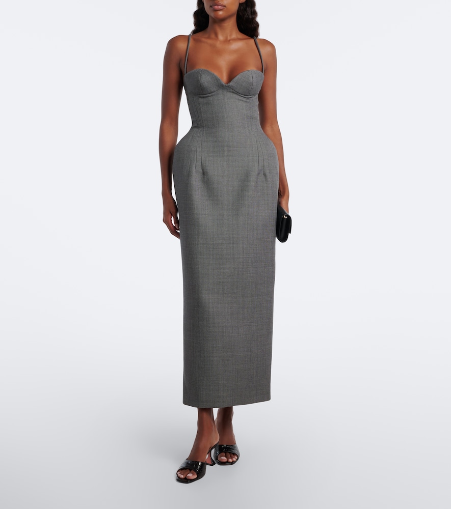 Lupita Croc-Effect Mules