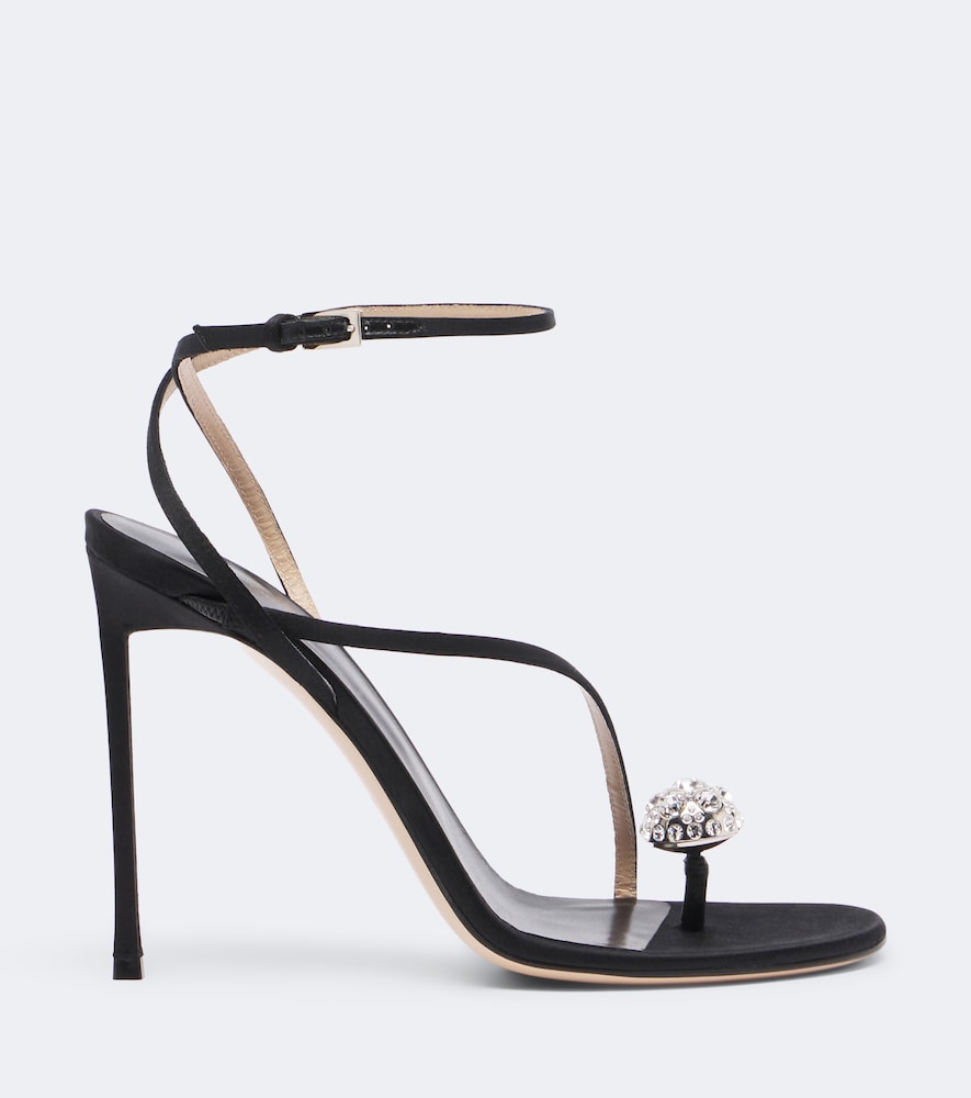 Cassia Crystal-Embellished Sandals