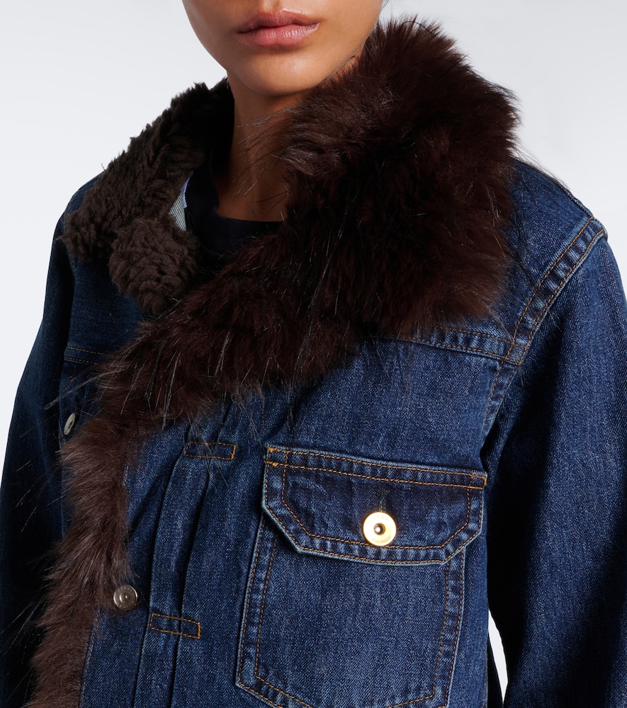 Asymmetric Denim Jacket