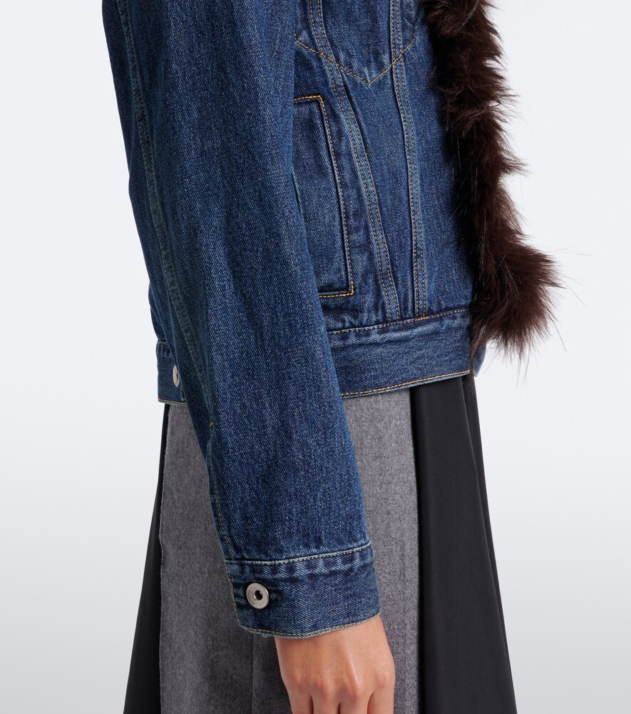 Asymmetric Denim Jacket