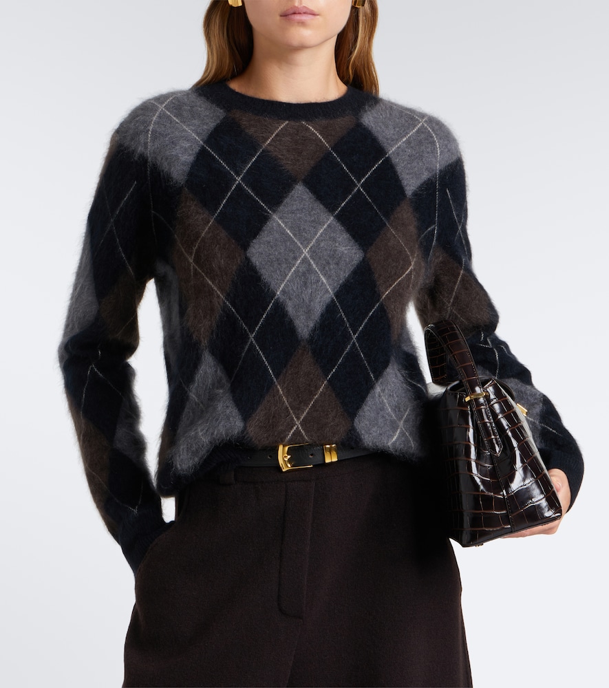 Margy Argyle Cashmere Sweater