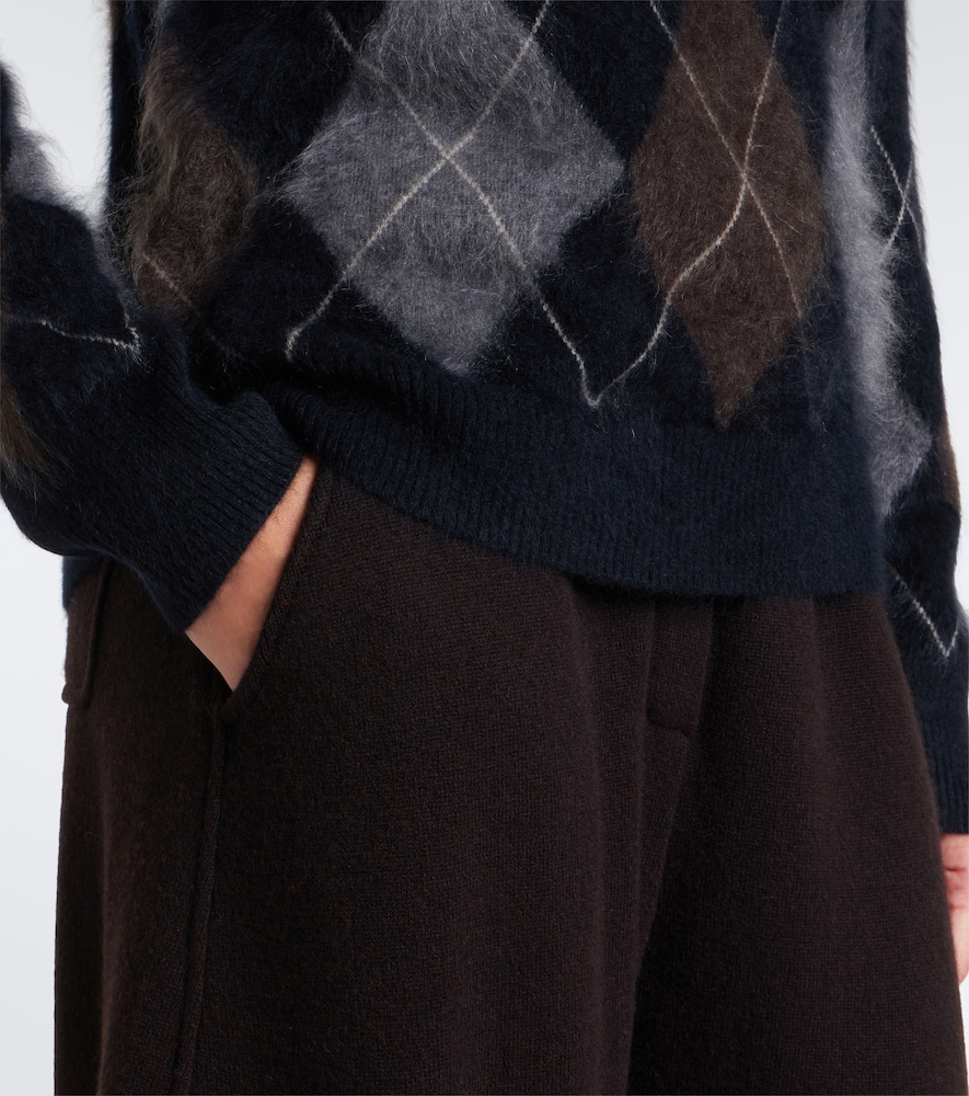 Margy Argyle Cashmere Sweater