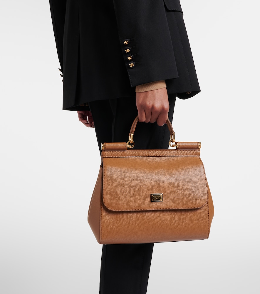  Dolce&gabbana Dolce&gabbana Tote Sicily Large Aus Leder 
