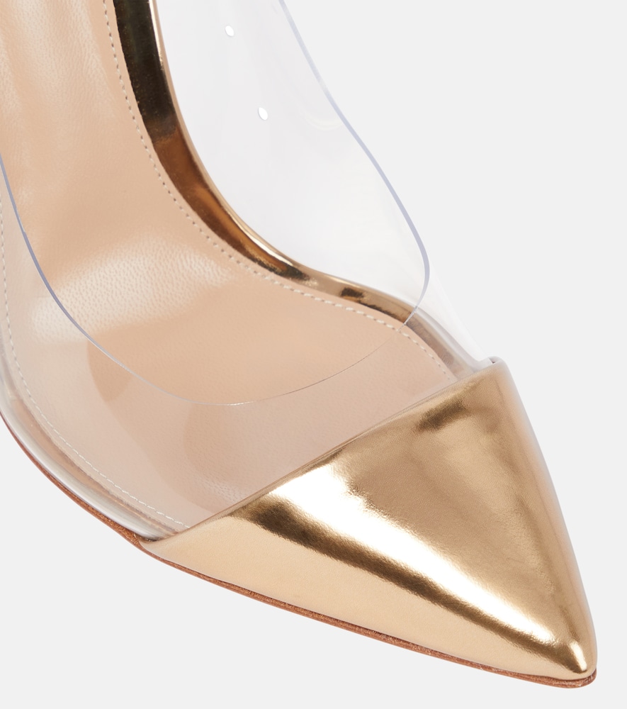  Gianvito Rossi Gianvito Rossi Pumps Plexi 105 Mit Leder 