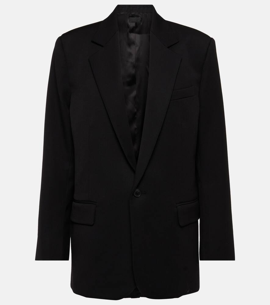 Nili Lotan Diane Single-breasted Blazer Jacket In Black