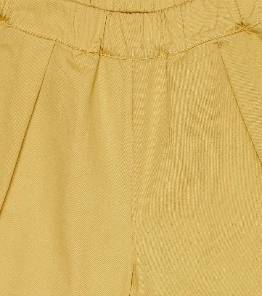 The New Society Shorts Aus Baumwoll-twill In Biancheria