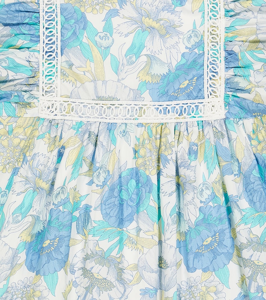 Tartine Et Chocolat Cotton Dress In Blue