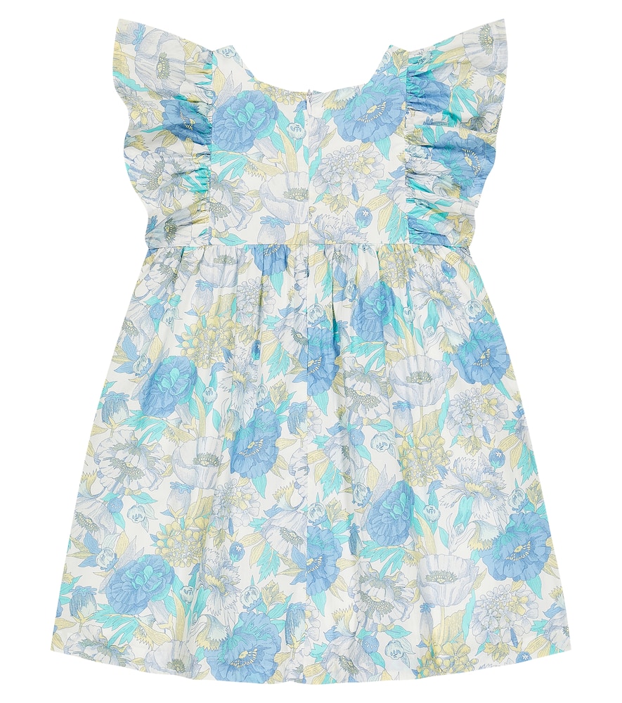 Tartine Et Chocolat Cotton Dress In Blue
