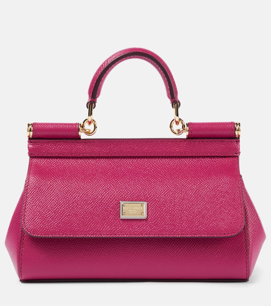 Dolce & Gabbana Sicily Small leather shoulder bag