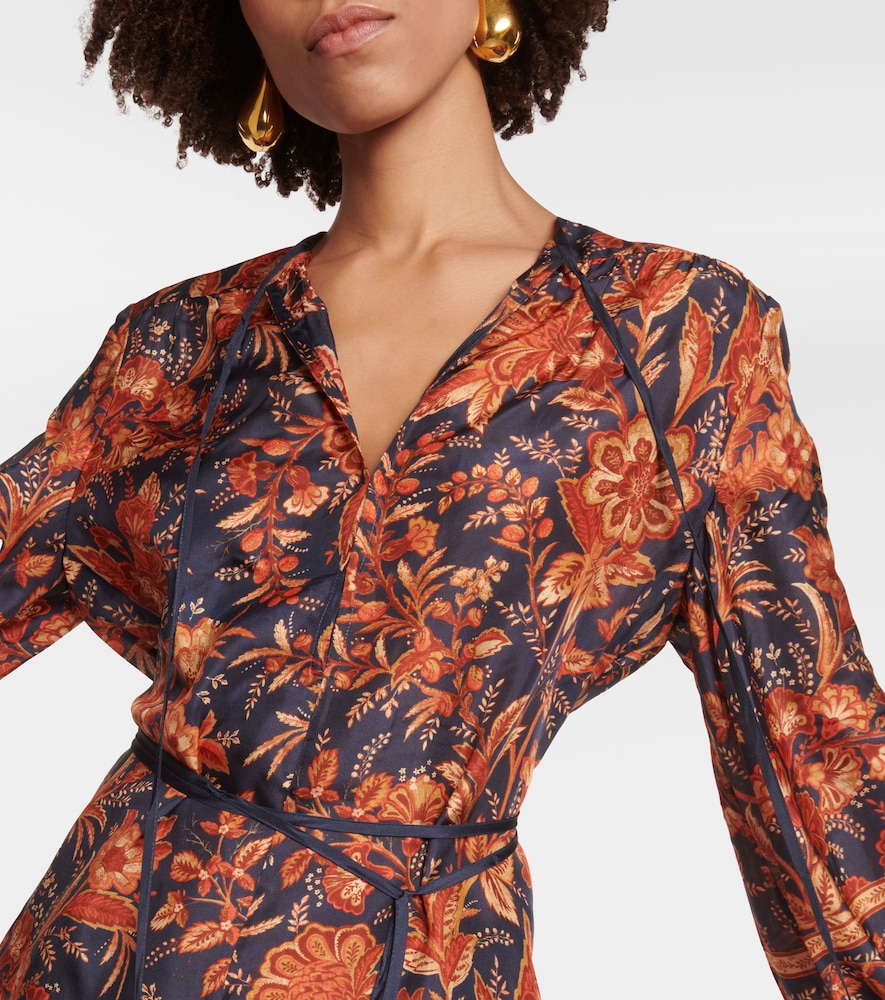  Zimmermann Zimmermann Bedruckte Bluse Junie Aus Seide 