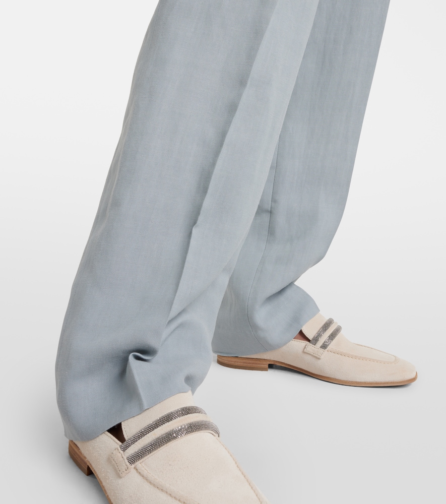  Brunello Cucinelli Brunello Cucinelli High-rise Straight Pants 