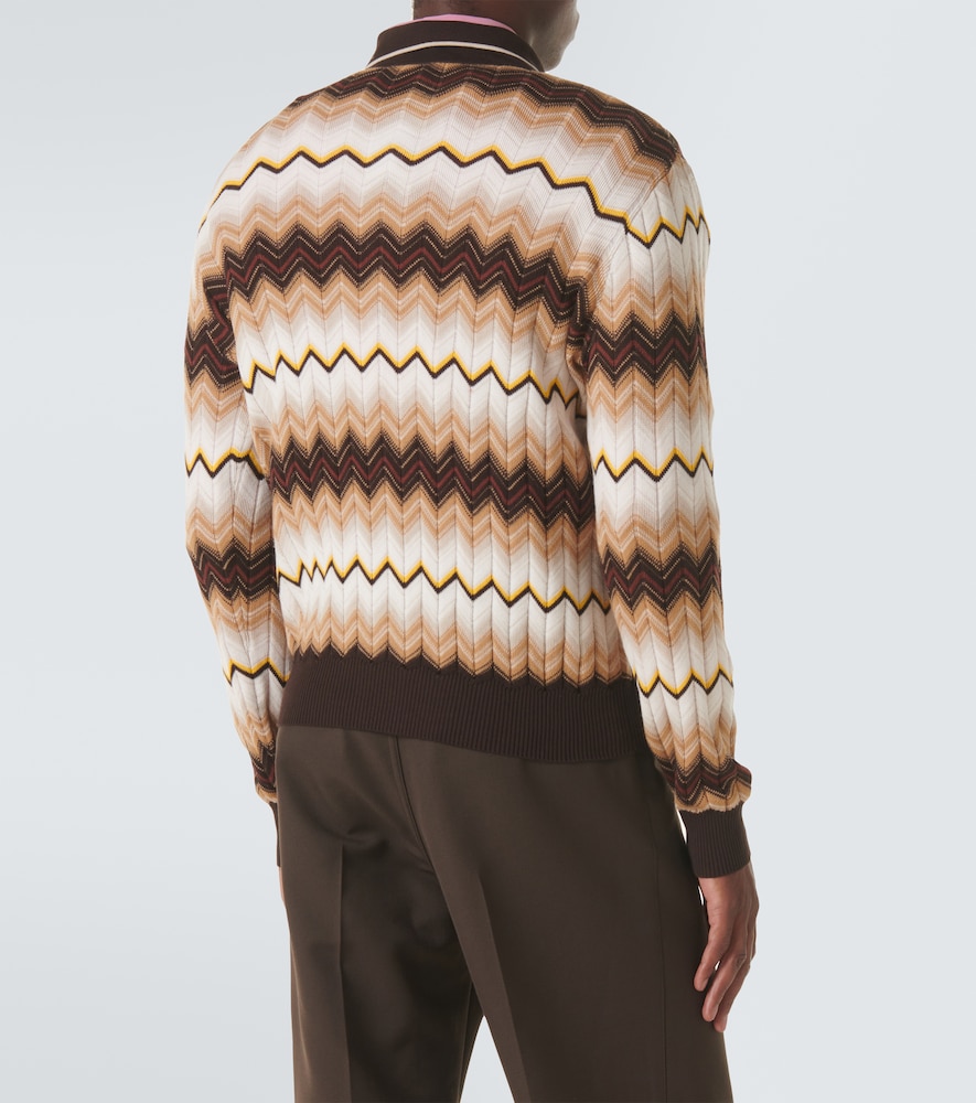  Missoni Missoni Polopullover Aus Baumwolle Und Wolle 