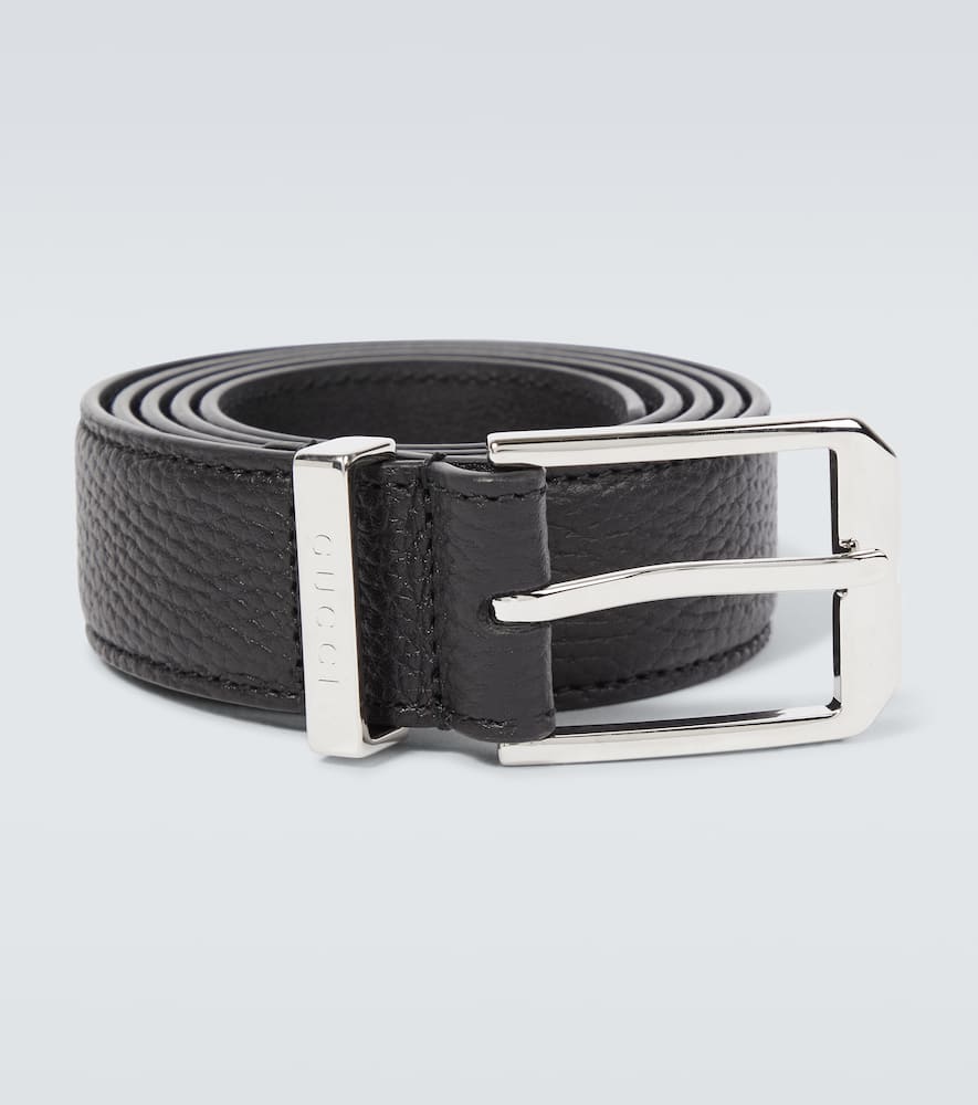 Leather belt