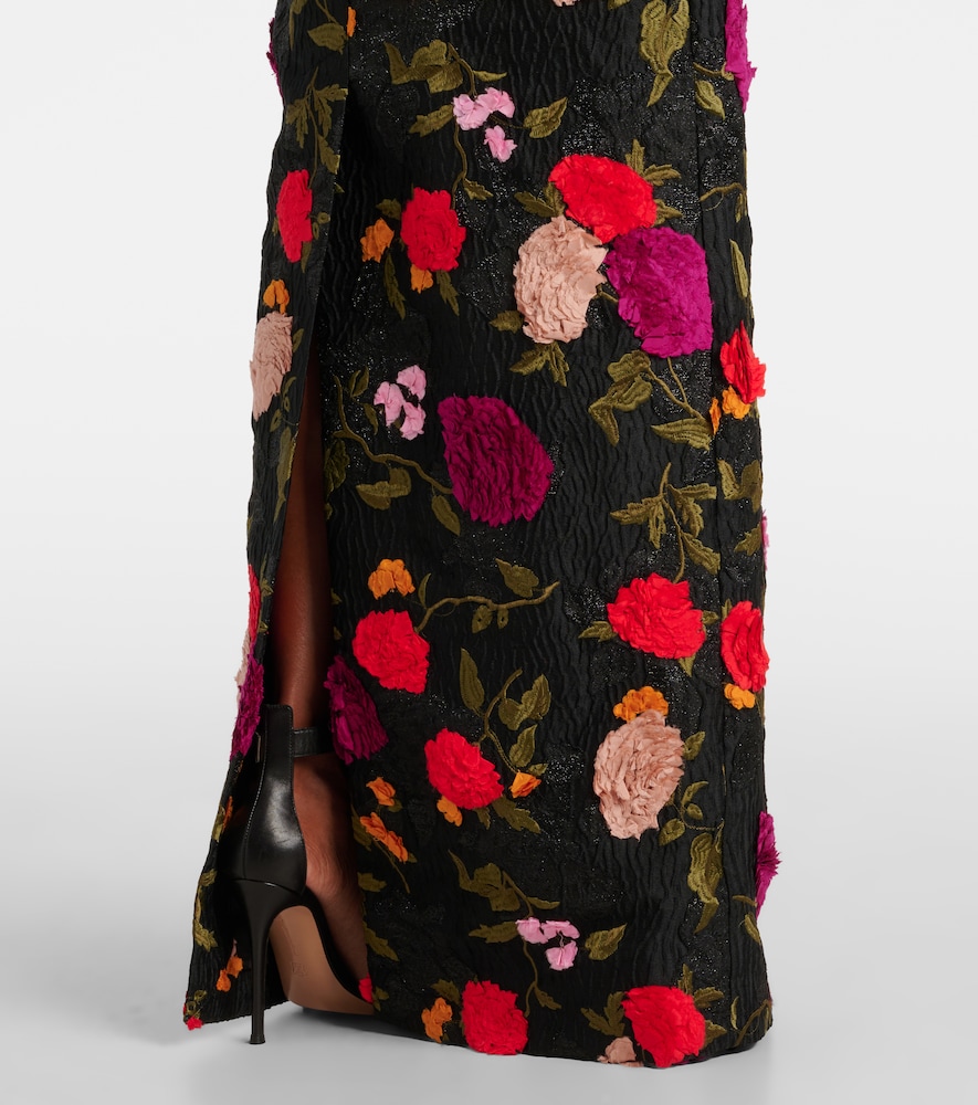  Erdem Erdem Embroidered Jacquard Gown 