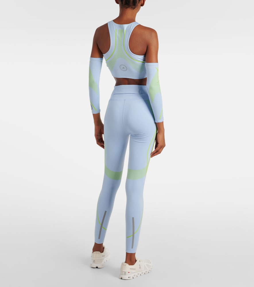  Adidas By Stella Mccartney Adidas By Stella Mccartney Mid-rise Leggings Truepace 
