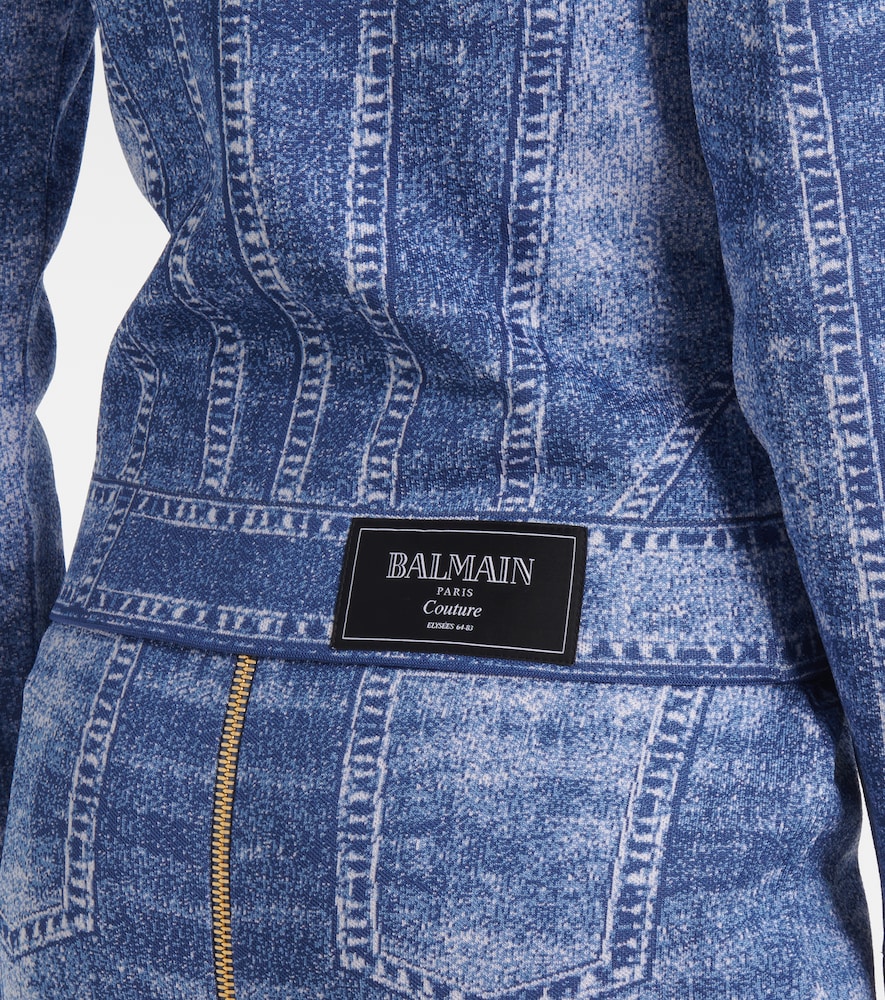  Balmain Balmain Cardigan Aus Jacquard 