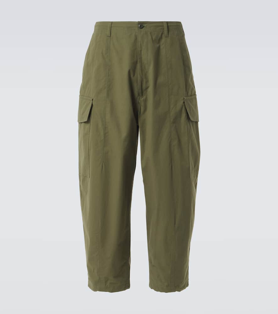 Comme des Garcons Homme Comme des Garçons Homme Cropped cotton cargo pants