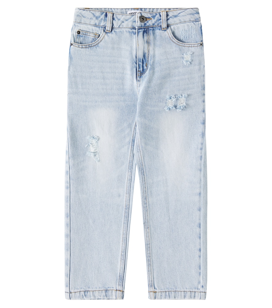 Moschino Straight Jeans In Blau