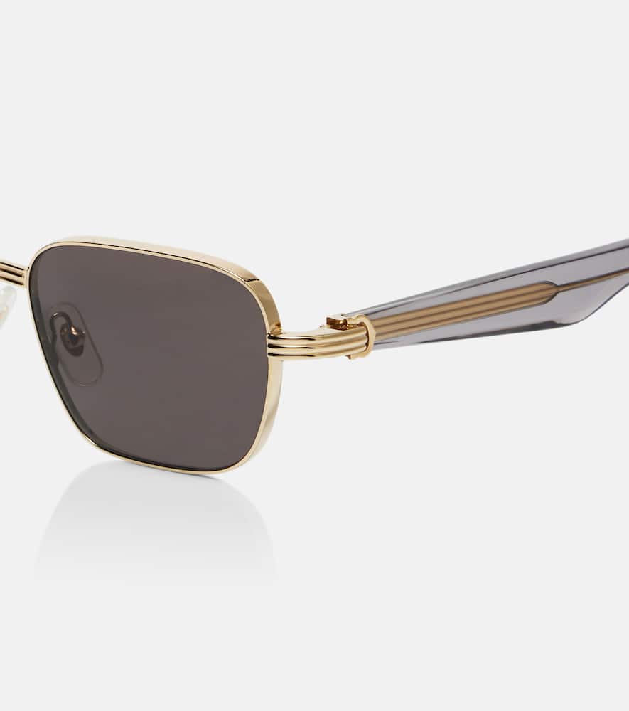 Cartier Première De  Square Sunglasses In Gray