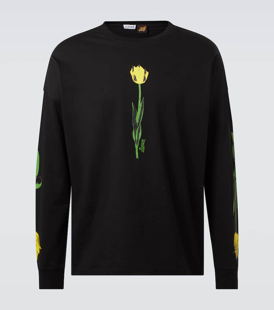 Paula's Ibiza floral cotton T-shirt