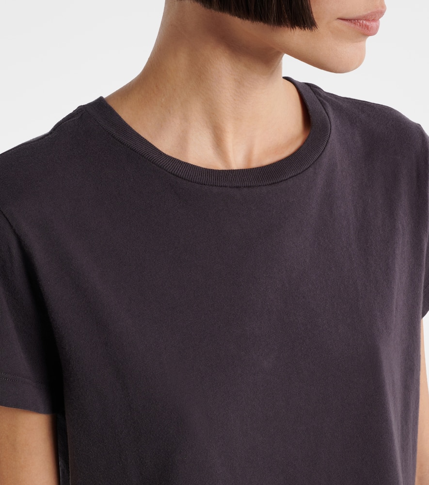 Agolde T-shirt Adine Shrunken Aus Baumwoll-jersey