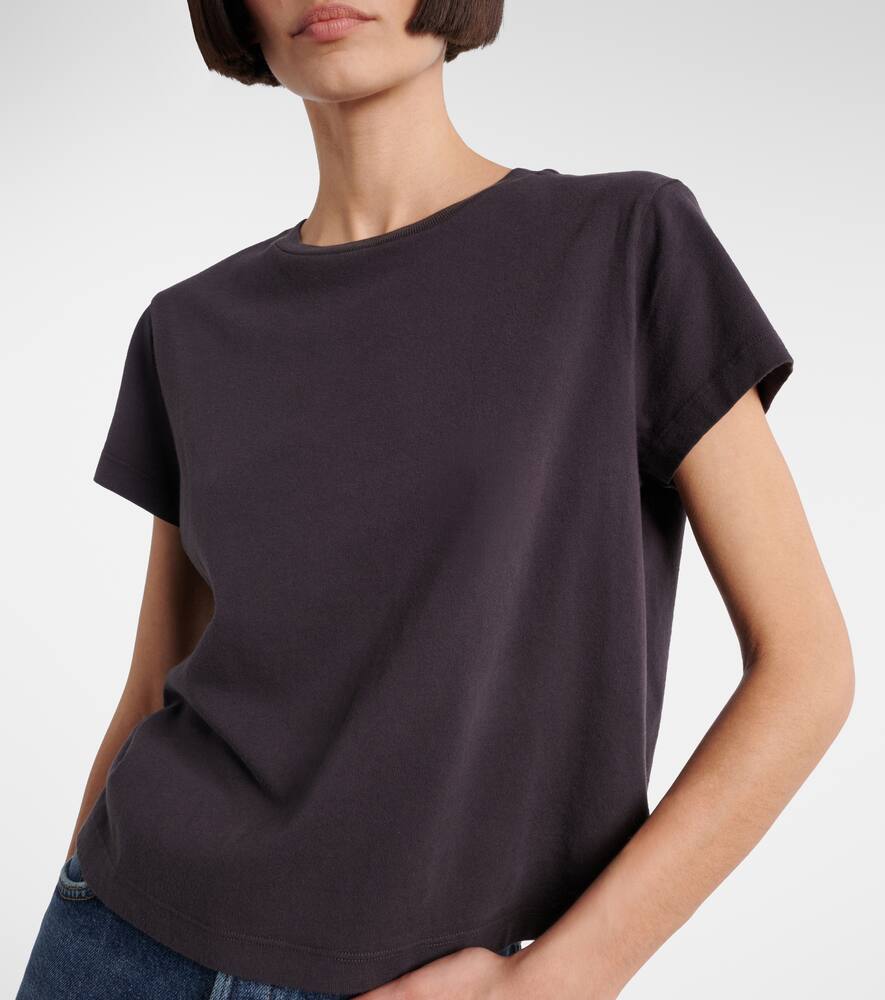 Agolde T-shirt Adine Shrunken Aus Baumwoll-jersey