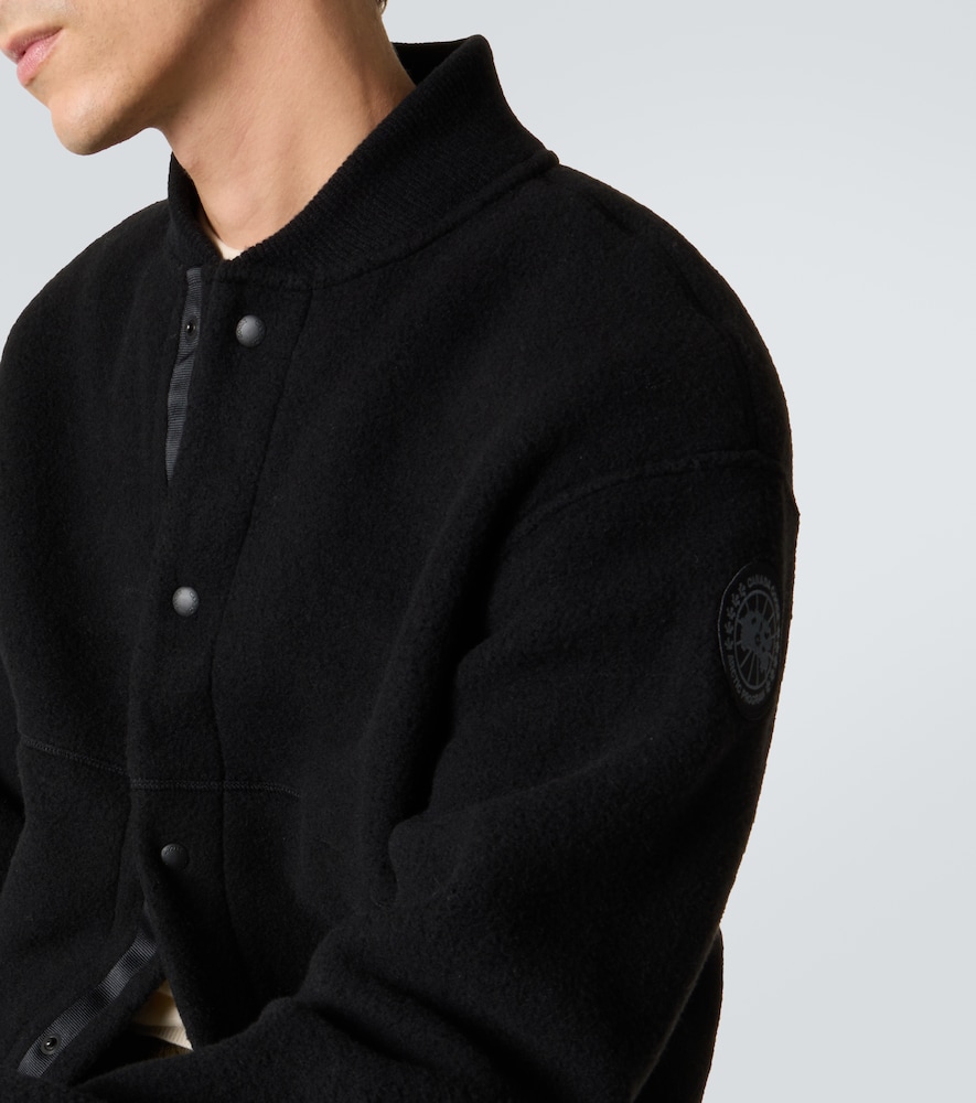  Canada Goose Canada Goose Bomberjacke Hudson Aus Einem Wollgemisch 