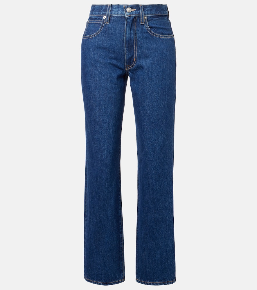 Sophie high-rise straight jeans