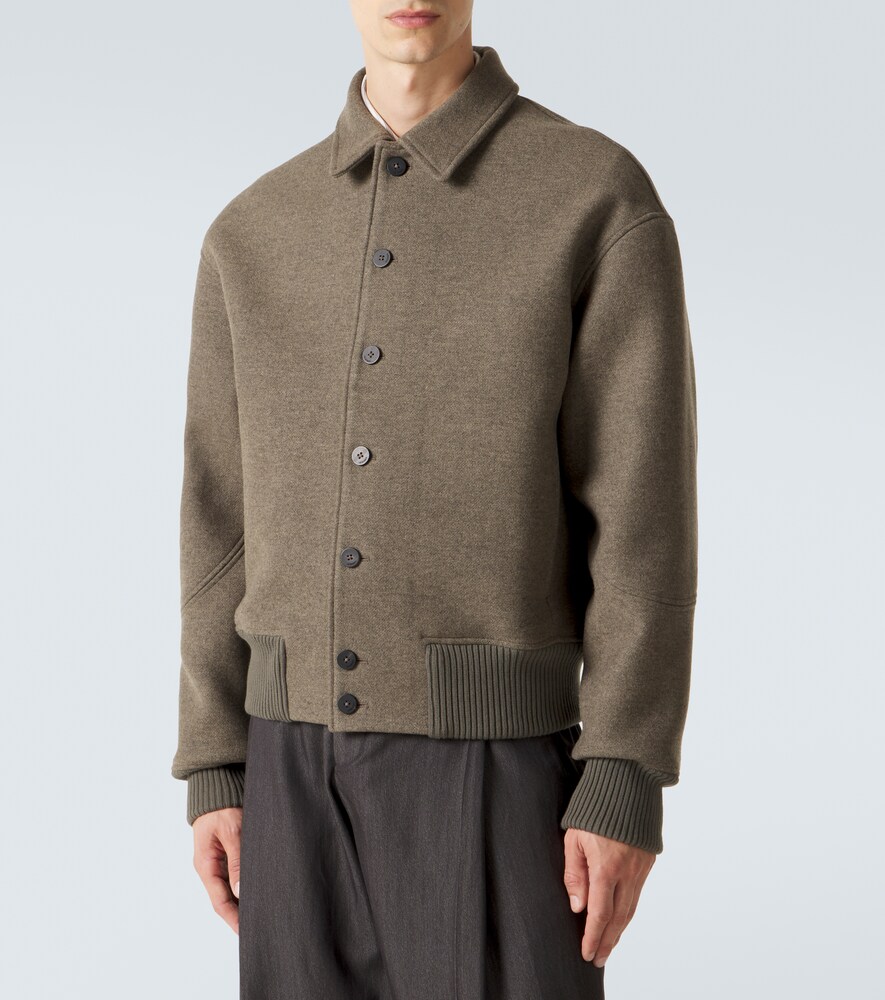  Jacquemus Jacquemus Virgin Wool Blouson Jacket 