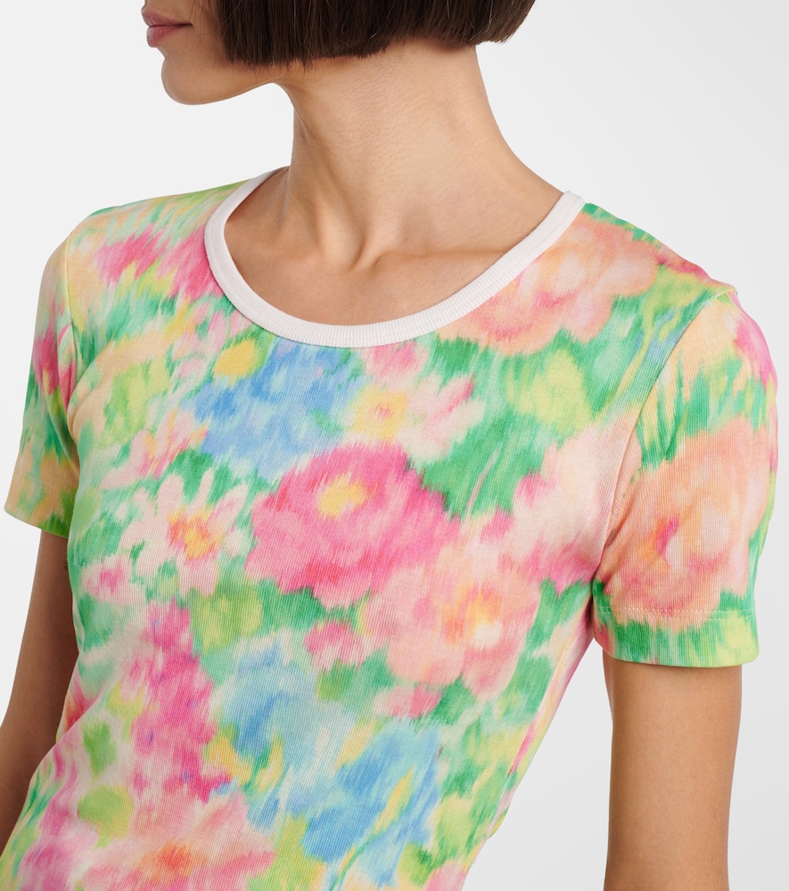  Prada Prada Printed Cotton T-shirt 