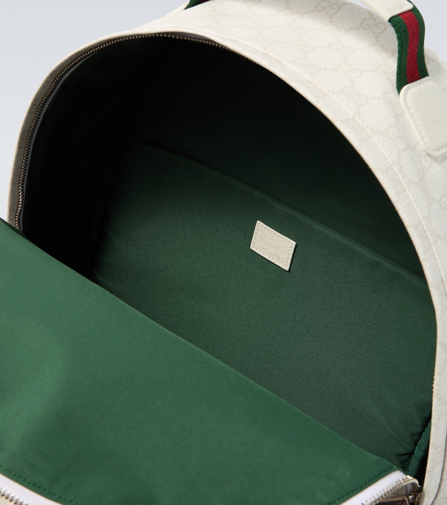  Gucci Gucci Gg Canvas Medium Backpack 